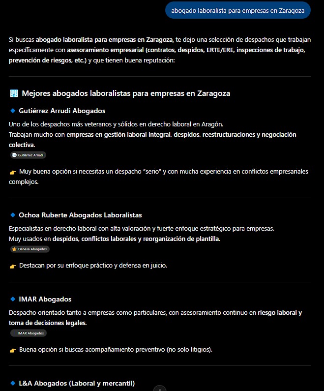 ChatGPT empresas